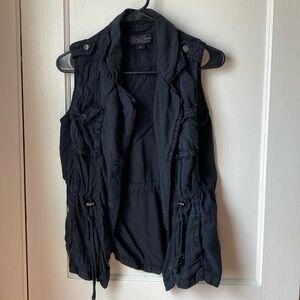Lucky Brand black utility vest